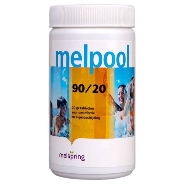 Melpool chloortabletten 90/20grams 1kg